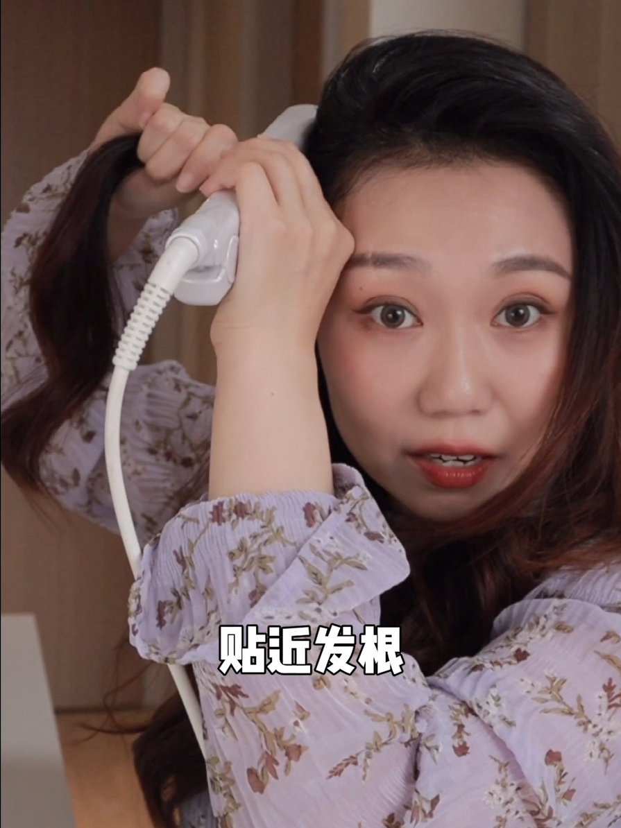 用发棒怎么卷发_卷发棒用法_法式卷发棒
