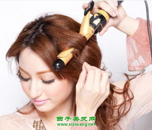 卷发棒使用方法图解_卷棒造型教程_卷棒卷发教程视频