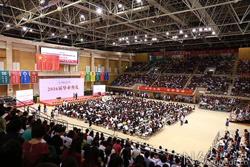 中国人民大学毕业_中国人民大学2016届毕业典礼_中国人民大学毕业典礼2016