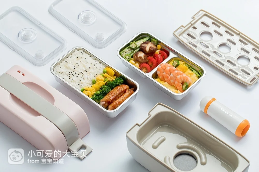 小熊早餐机懒人快速早餐_小熊电热便当带饭神器_小熊电器多功能早餐机