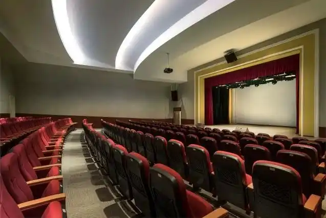 多功能报告厅舞台灯光设计_LED舞台灯具选型与应用_舞台灯控台排列