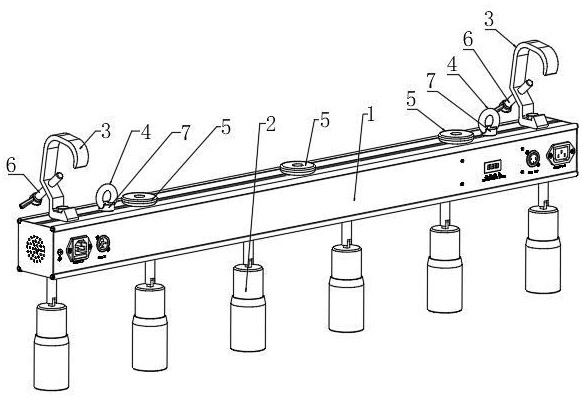 万向灯头舞台灯设计_多安装方式舞台灯_舞台灯组合