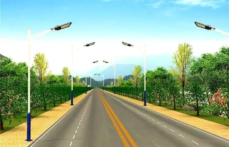 大路灯如何安装_路灯安装步骤_太阳能路灯基础施工