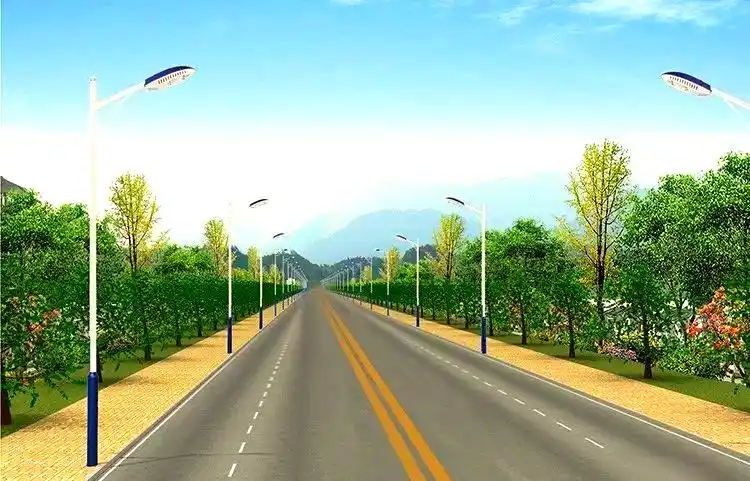 路灯安装步骤_大路灯如何安装_太阳能路灯基础施工