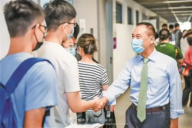 2021级新生入学报道_港中大深圳_香港中文大学（深圳）迎新活动