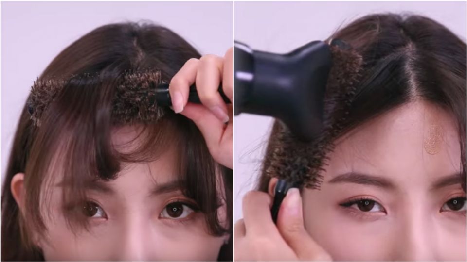 卷发棒怎么卷空气刘海视频_办公室空气刘海急救法_韩式空气刘海卷发方法