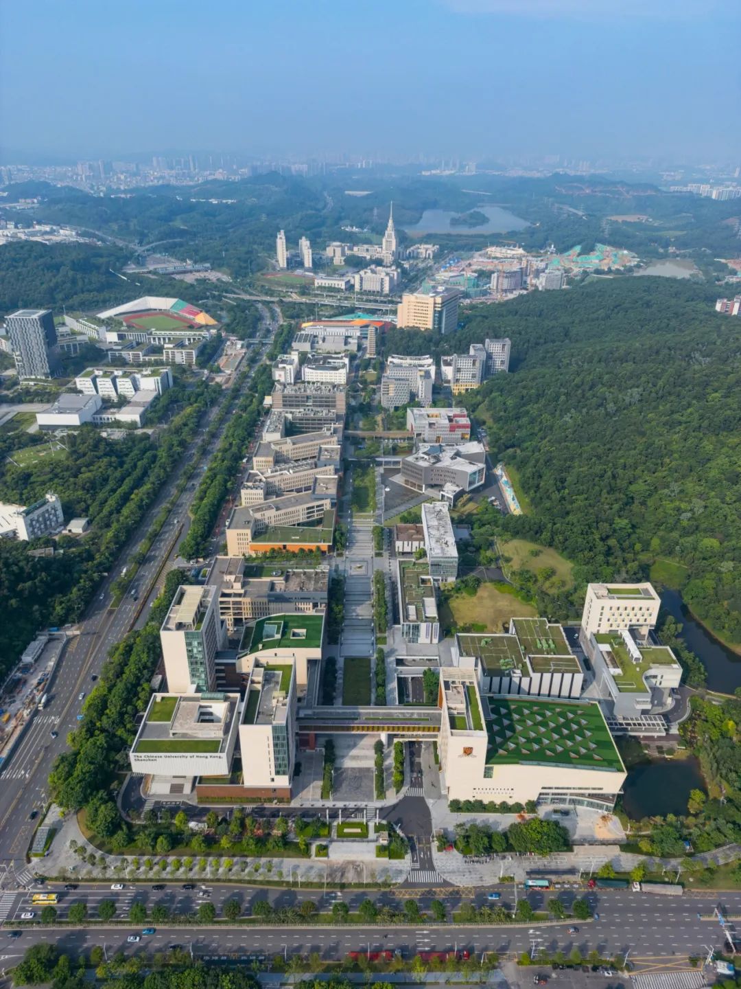 深圳高等教育国际化_香港中文大学（深圳）二期建设_香港中文大学（深圳）