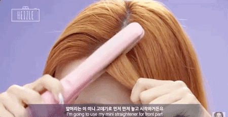 怎样用卷发棒做baby侧分_Angelababy少女感卷发_杨颖减龄卷发教程