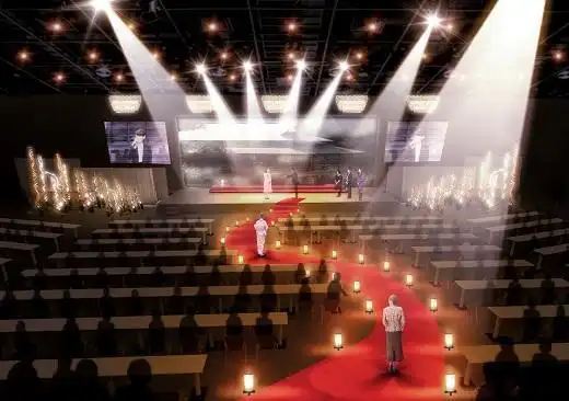 舞台顶光布灯设计_舞台灯控台排列_顶光灯自动化控制方案