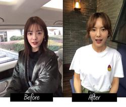 空气刘海打理技巧_明星刘海样式_空气刘海没有卷发棒