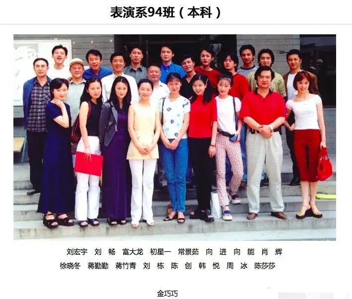 北影明星成长故事_北京电影学院毕业_北京电影学院表演系毕业照