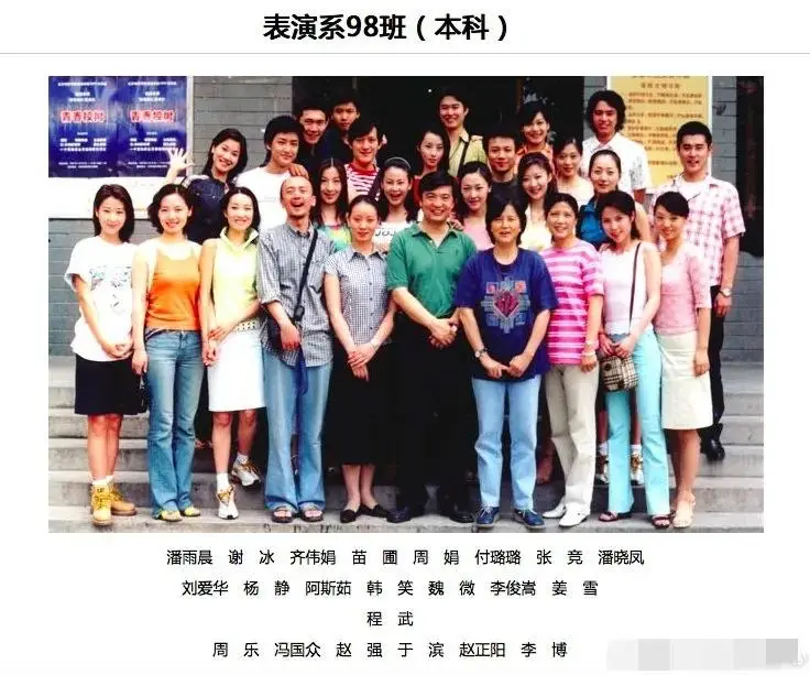 北影明星成长故事_北京电影学院表演系毕业照_北京电影学院毕业