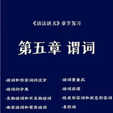 谓词句法功能分析_现代汉语语法谓词复习框架_现代汉语知识梳理