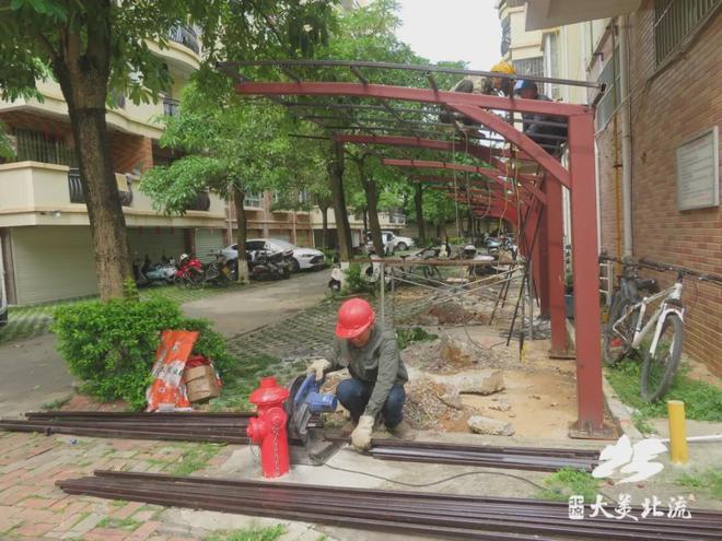 路灯安装大门视频教程图片_路灯安装过程_大路灯安装