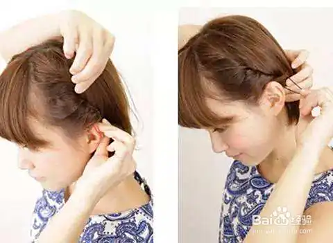 短发怎样使用卷发棒_短发打理方法_短发发型教程