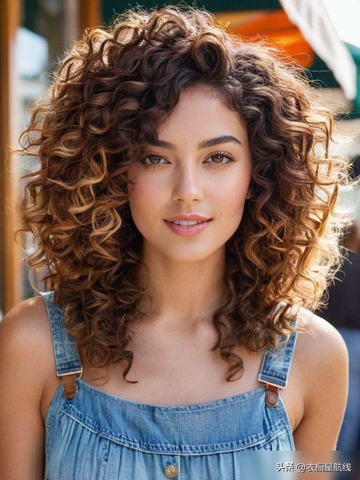 中短卷发脸型修饰_中短卷发风格搭配_小卷发棒怎么用