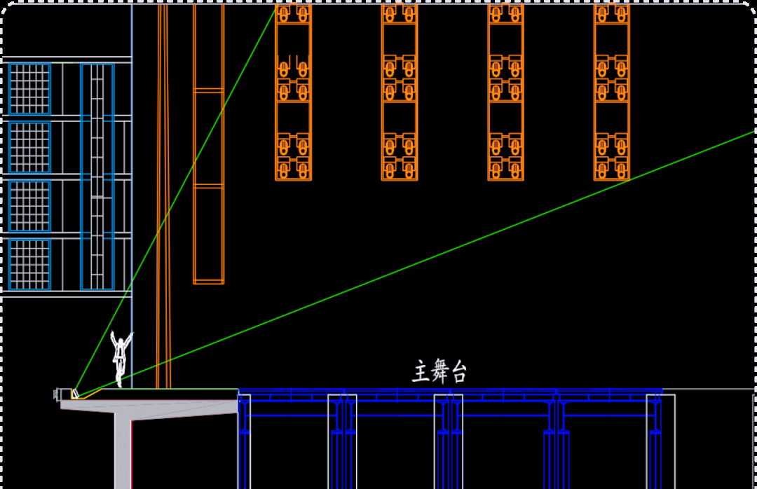 舞台灯光设计原理_舞台灯光变化手法与情感渲染_舞台灯控台排列