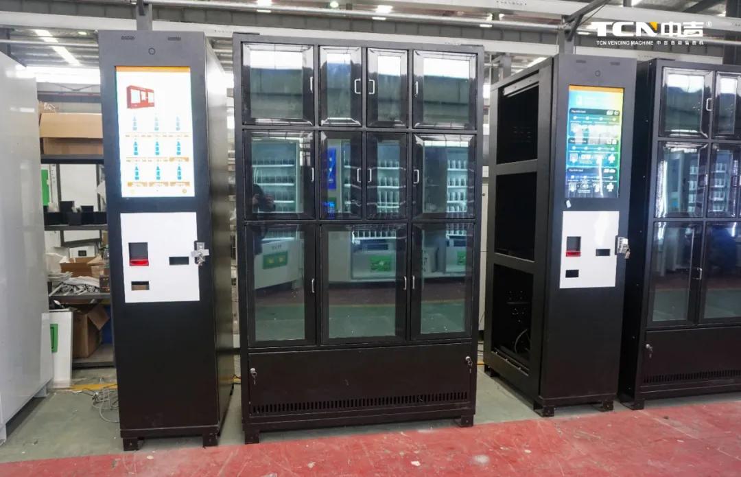 早餐神器 汉堡机_沙拉自动售货机_热汉堡自动售货机