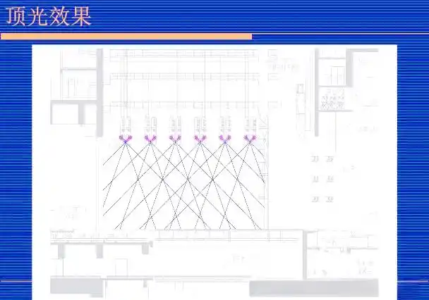 舞台灯控台排列_舞台灯光布置_面光耳光柱光顶光侧光功能