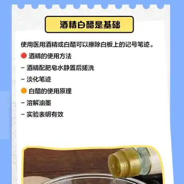 白板记号笔迹去除方法_酒精白醋去除白板笔迹技巧_白板笔擦不掉