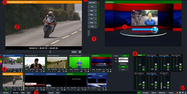 高清网络直播设备_便携式导播系统_讯道直播机