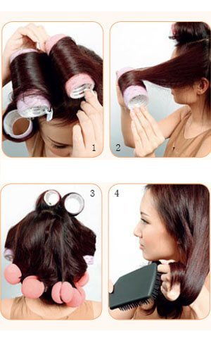 卷发棒怎么卷内扣短发_卷发棒使用教程_新手学卷发棒技巧