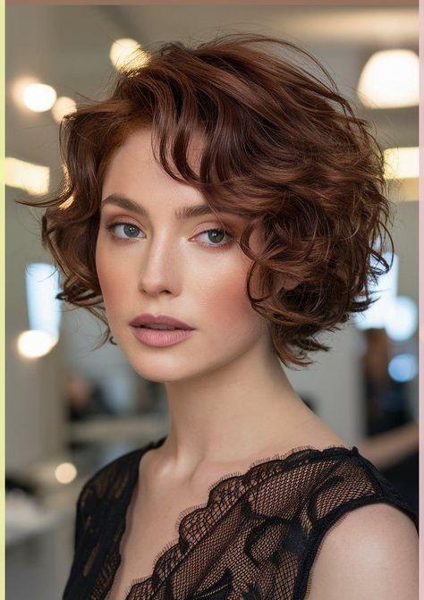 短发卷发教程_38mm卷发棒效果_卷发技巧分享