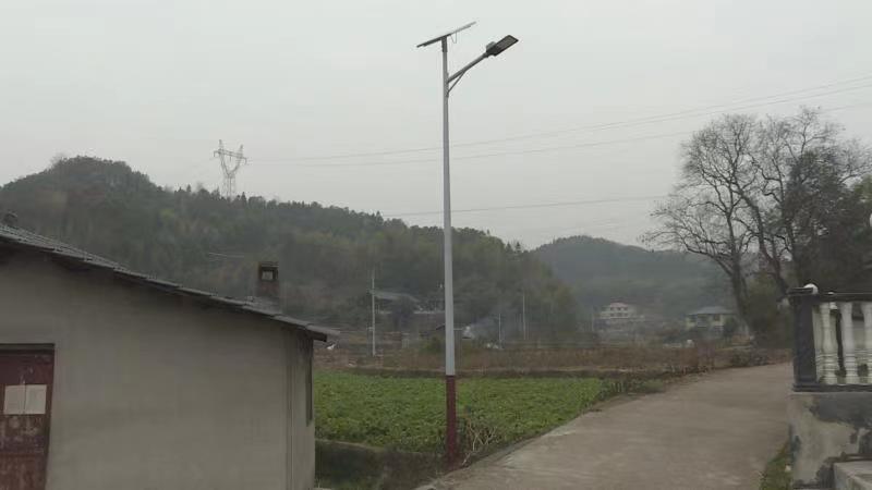 顺福村路灯亮化工程_大路灯安装_乡村振兴路灯安装