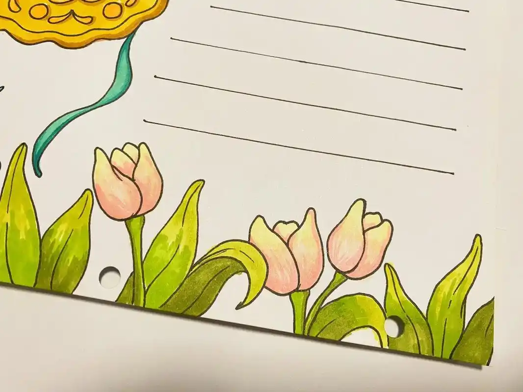 白板笔画的手抄报图片_手抄报绘画装饰技巧_黑白手抄报模板制作