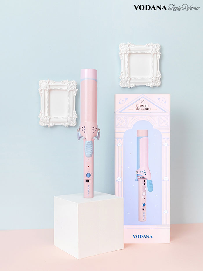 VODANA樱花卷发棒 丰盈卷发棒 专利烫板直板夹_vodana卷发棒多少钱