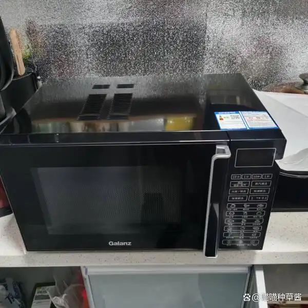 格兰仕早餐机煮牛奶_格兰仕微蒸烤一体机 燕麦巧克力蛋糕 早餐制作