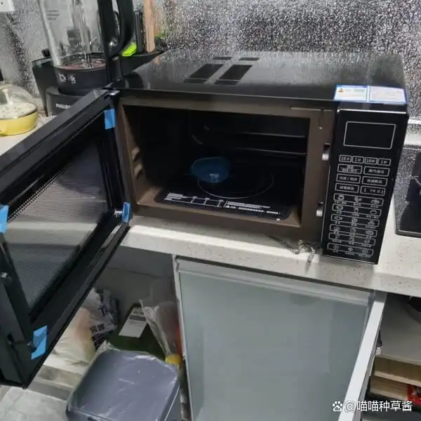 格兰仕微蒸烤一体机 燕麦巧克力蛋糕 早餐制作_格兰仕早餐机煮牛奶