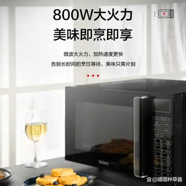 格兰仕早餐机煮牛奶_格兰仕微蒸烤一体机 燕麦巧克力蛋糕 早餐制作