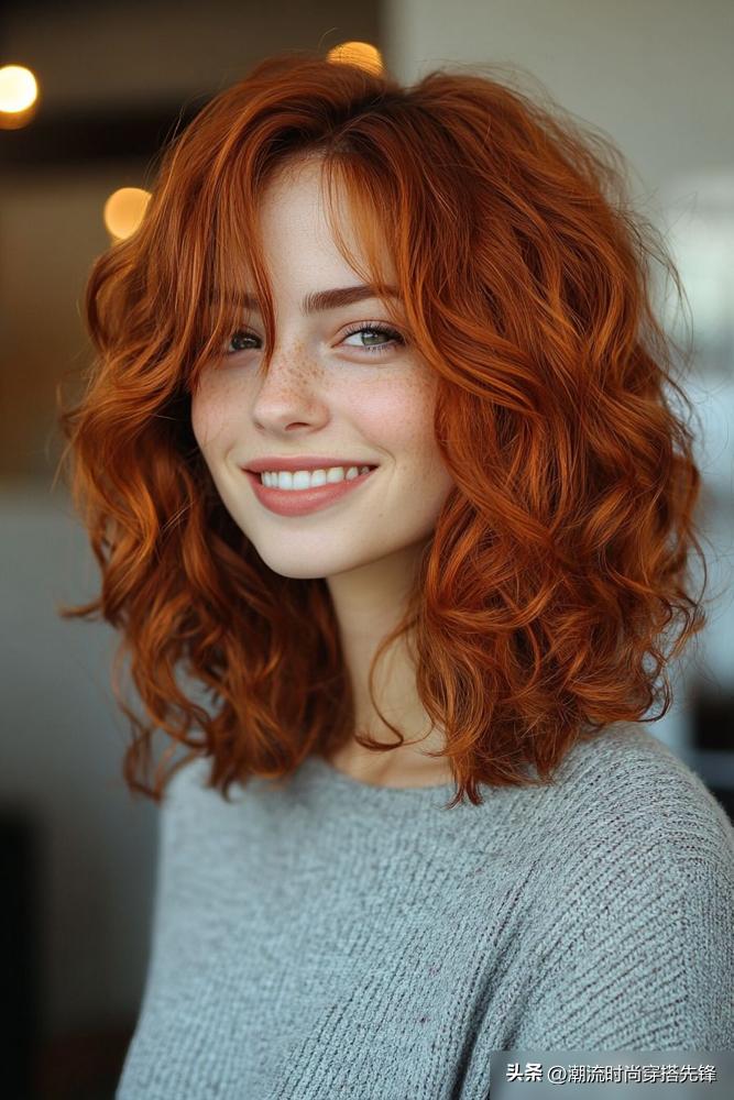 短款卷发_空气刘海卷发棒直径_颜值加速器