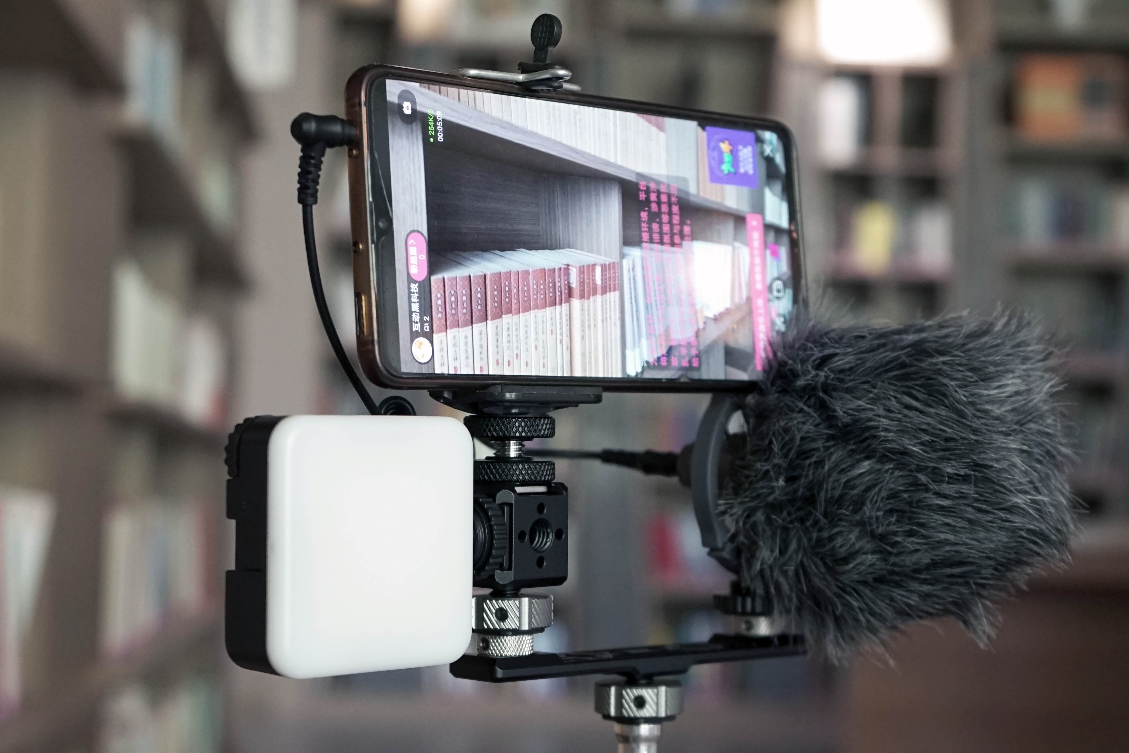 泰讯摄影配件套装_手机直播摄影配件_讯道摄像机