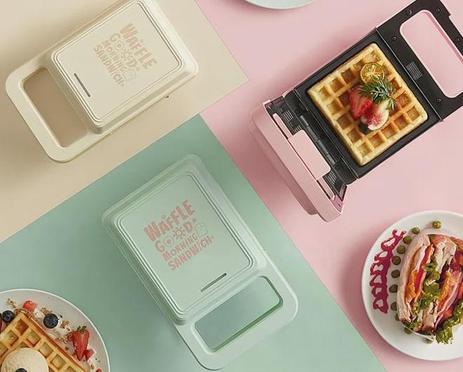 三合一早餐机使用方法_早餐机 小型厨房电器 精致早餐