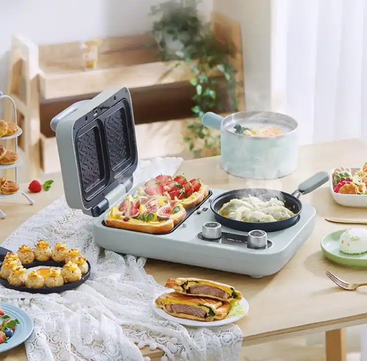 三明治机美味早餐_小熊三明治机好用吗_小熊早餐机推荐
