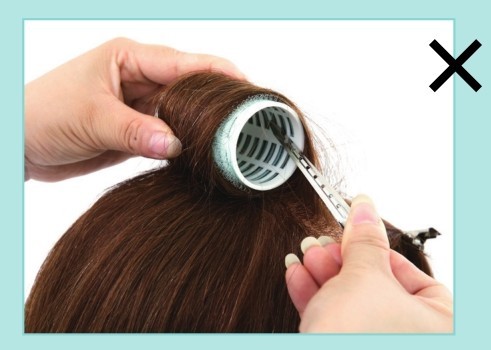 用电热卷发筒卷发教程_电热卷发筒卷发技巧_怎么使用卷发棒卷头发