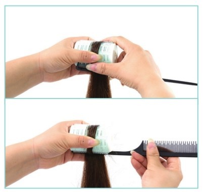 怎么使用卷发棒卷头发_电热卷发筒卷发技巧_用电热卷发筒卷发教程