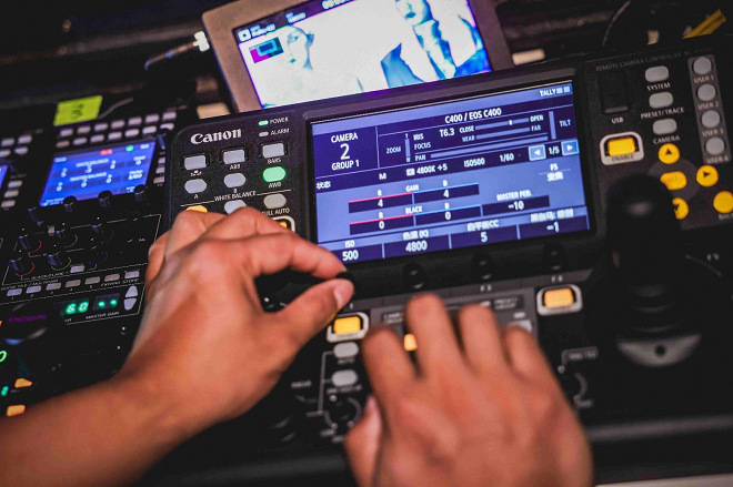 讯道电影机_佳能EOS C400电影机讯道化直播 中国国际时装周 佳直播PRO