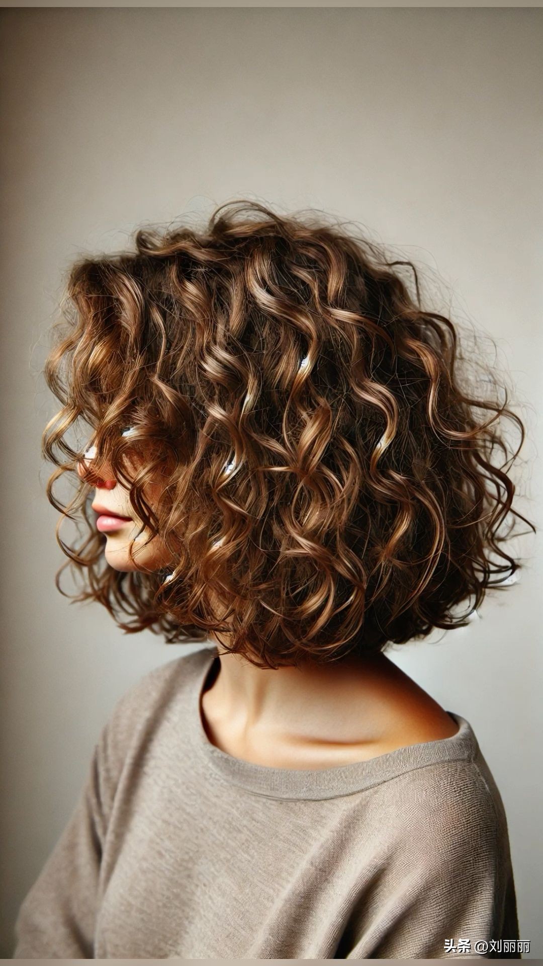 发色搭配技巧_卷发棒怎么卷头发图解_短款卷发风格解析