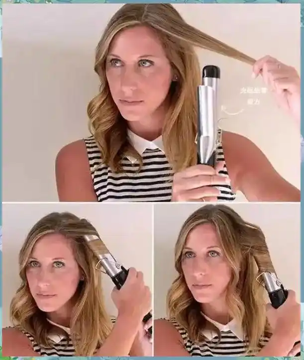 卷发棒使用技巧_18种卷发棒使用方法_卷发棒怎么用