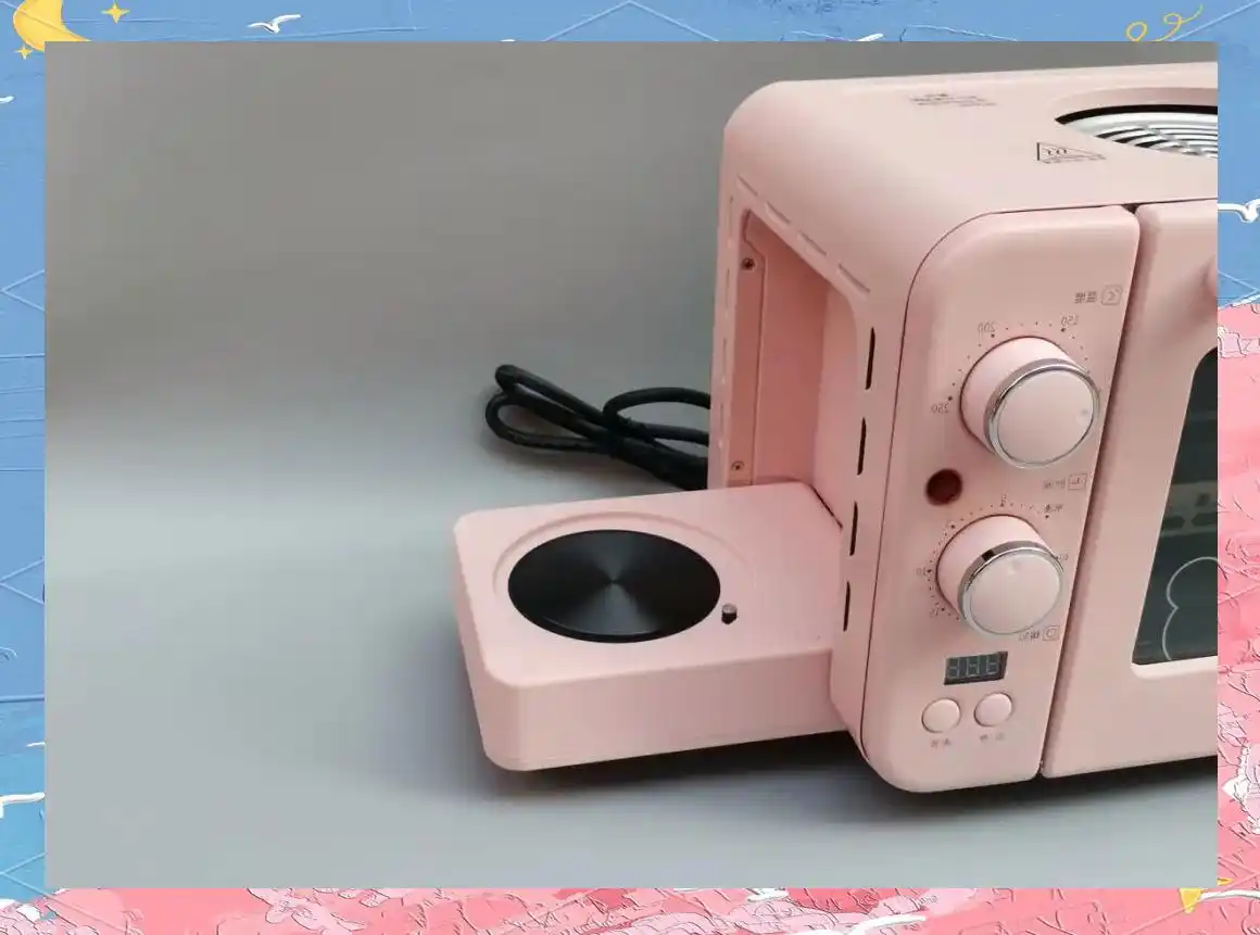 小熊早餐机 外观设计 时尚烤箱早餐机_小熊多功能早餐机