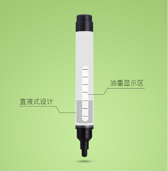 忘记盖盖子墨水不干的白板笔_直液式大容量白板笔_白板笔