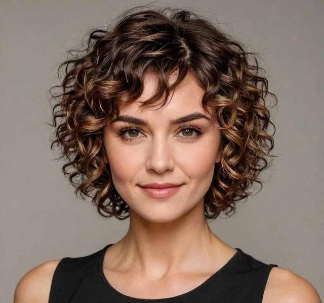 短发卷发棒教程 韩版_省时省力短发攻略_短发烫卷