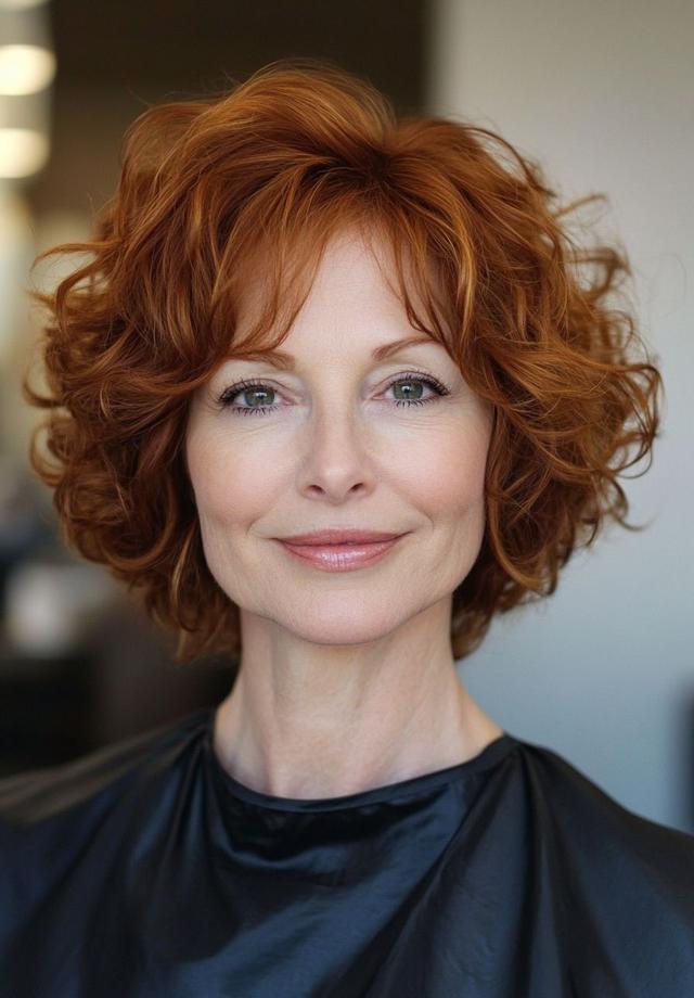 短发烫卷_短发卷发棒教程 韩版_省时省力短发攻略