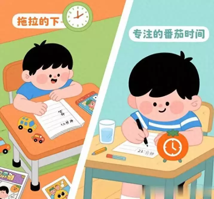 一个番茄钟多长时间_孩子写作业磨蹭 番茄钟学习法 儿童版番茄钟