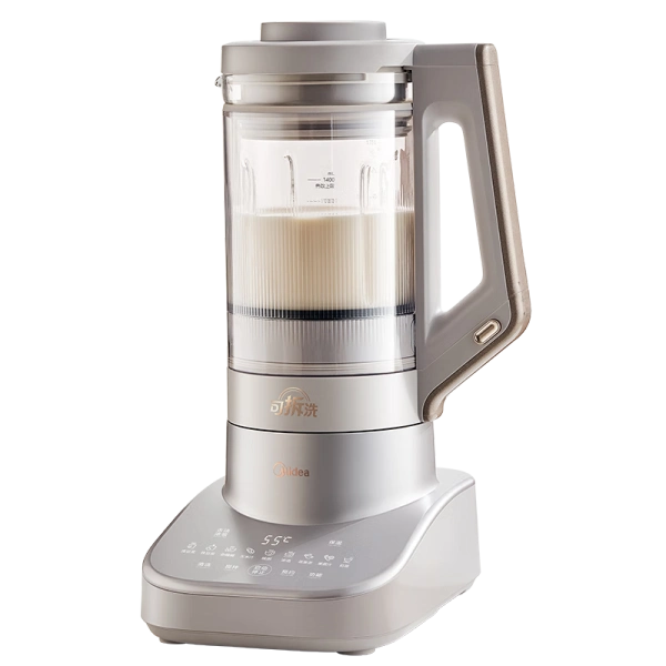 美的破壁机家用智能预约降噪 1.6L全自动豆浆机辅食料理机_美的破壁机食谱下载_美的安睡低音破壁机系列1.75L可拆洗榨汁机家用豆浆机全自动早餐机