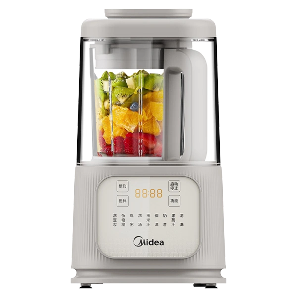 美的破壁机食谱下载_美的破壁机家用智能预约降噪 1.6L全自动豆浆机辅食料理机_美的安睡低音破壁机系列1.75L可拆洗榨汁机家用豆浆机全自动早餐机