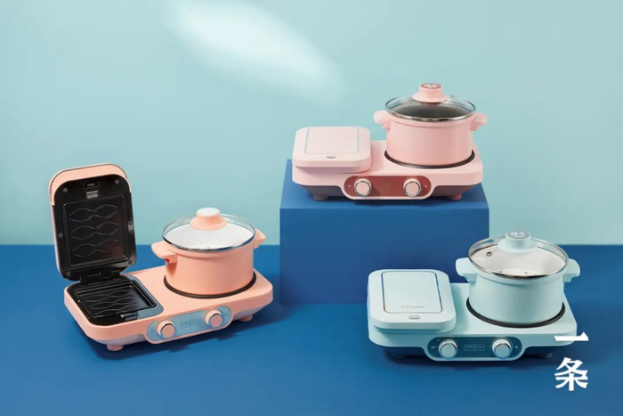 东菱四合一早餐机_三合一早餐机_早餐机一人食